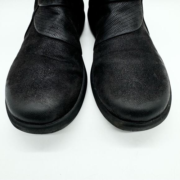 Clarks Cloudsteppers Sillian 2.0 Comfort Bootie In Rise Black Synthetic Size 7.5 - Picture 6 of 12